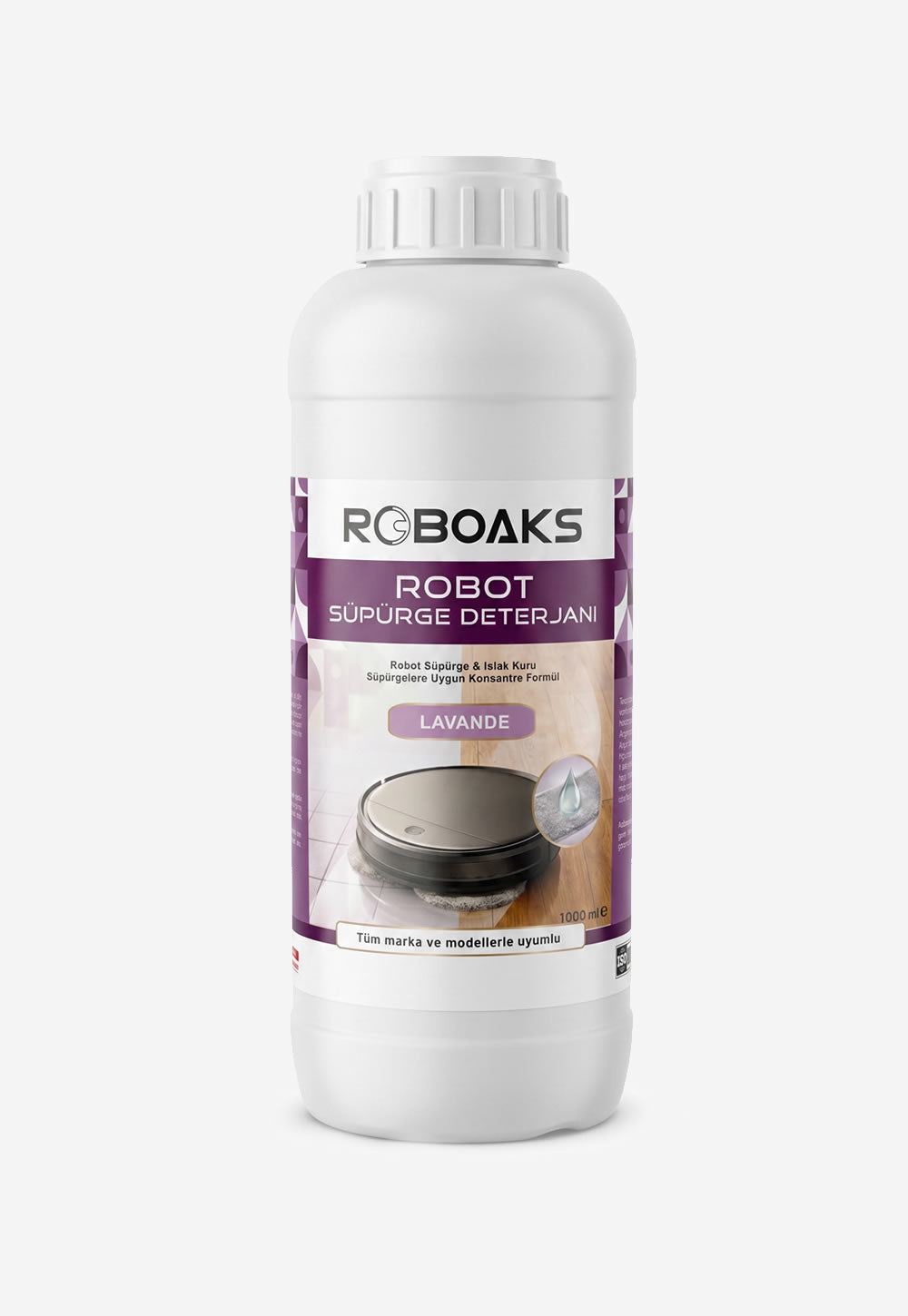 Roboaks Robot Süpürge Deterjanı - Lavande - 1000 ML